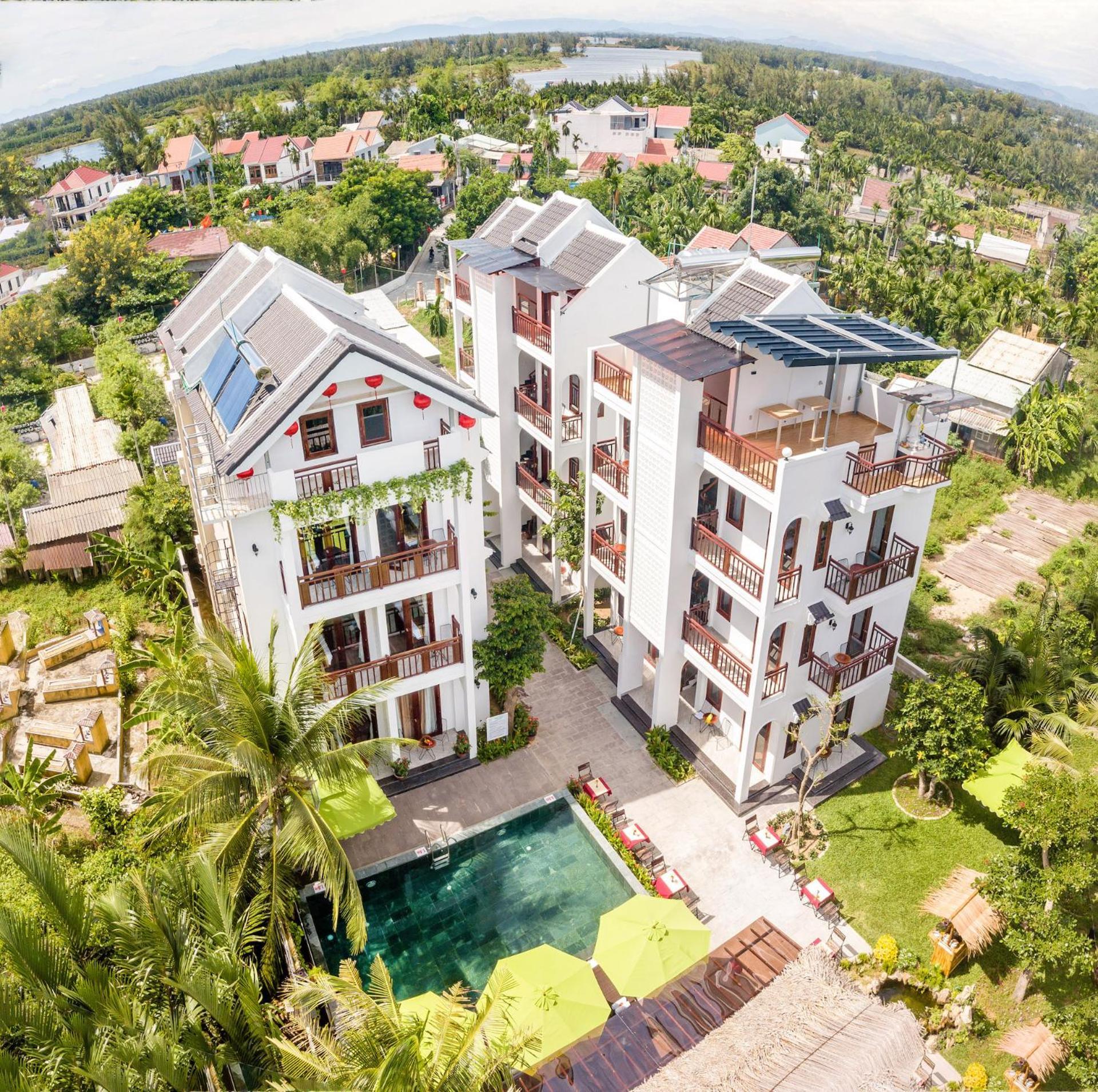 Hoian Garden & Pool Villas ฮอยอัน ภายนอก รูปภาพ